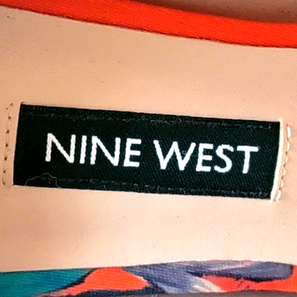 Nine West Moyen Women's Pointed Toe Floral Pumps Size 6 M - Picture 11 of 13